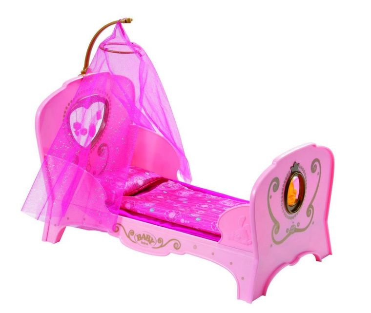Baby Born, Łóżeczko interaktywne - Księżniczki