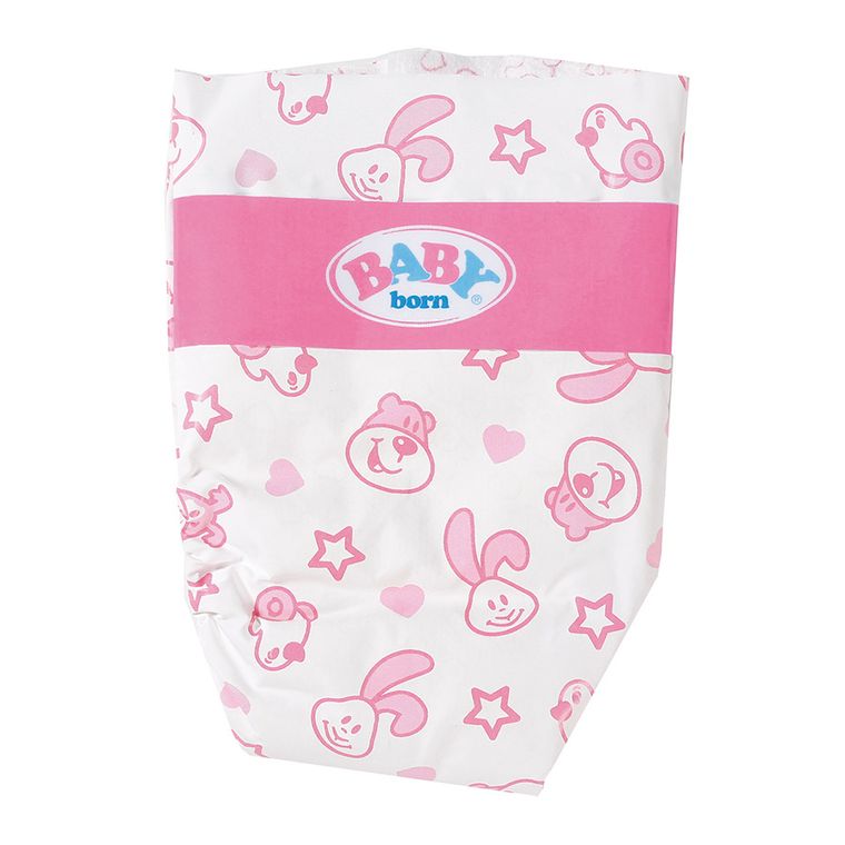 Baby Born, zestaw pieluch dla lalki, 5 szt.