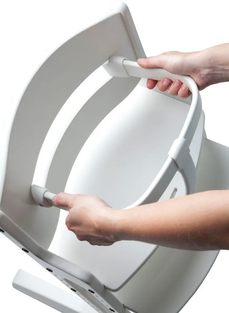 Baby Dan, DanChair, krzesełko do karmienia, białe