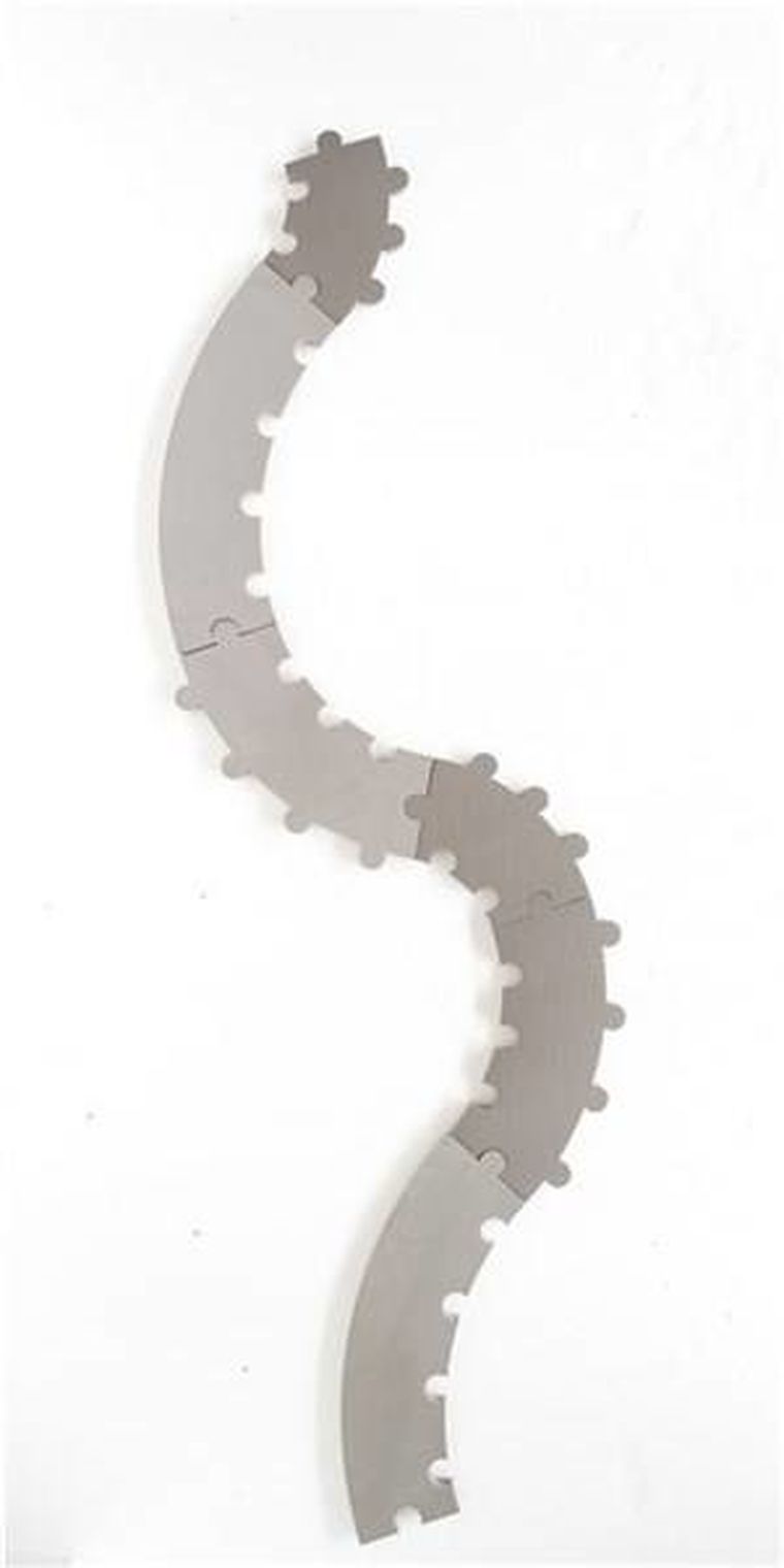 Baby Dan, mata piankowa do zabawy, okrągła, szara