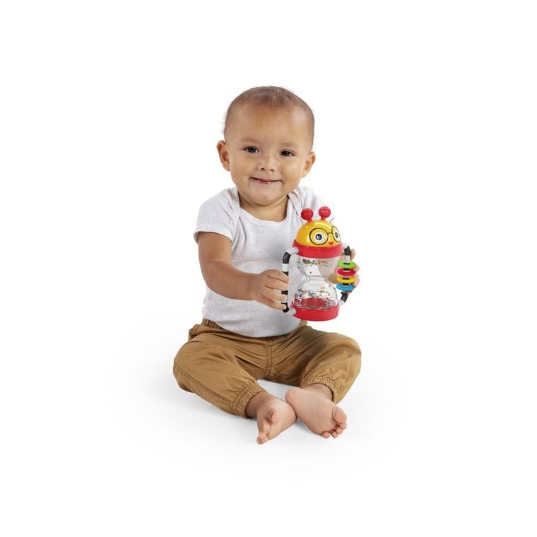 Baby Einstein, Cal’s Sensory Shake-up, grzechotka sensoryczna, 3m+