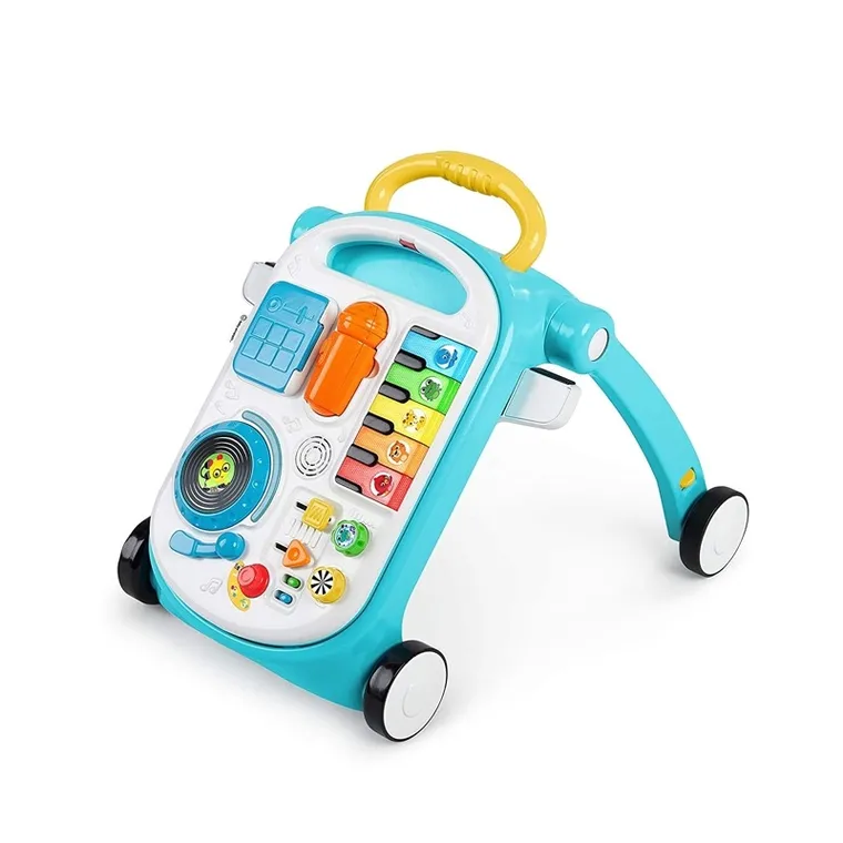 Baby Einstein, chodzik muzyczny, pchacz, stolik edukacyjny, 4w1