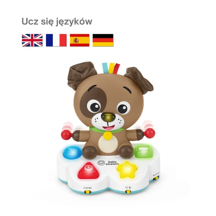 Baby Einstein, Drum & Learn, Piesek Dean, muzyczna zabawka edukacyjna