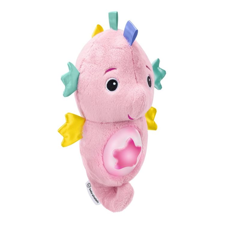 Baby Einstein, Sea Dreams Seahorse, zabawka uspokajająca, konik morski, różowy, 0m+