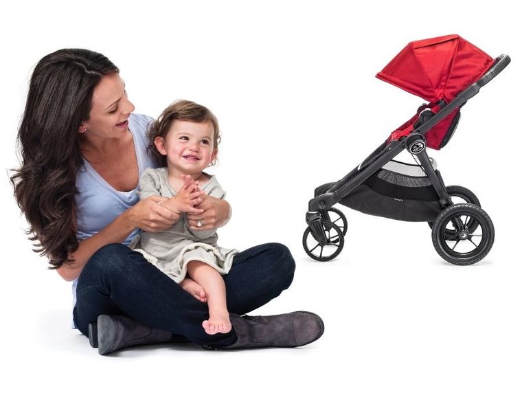 Baby Jogger, City Select, wózek spacerowy, Ruby