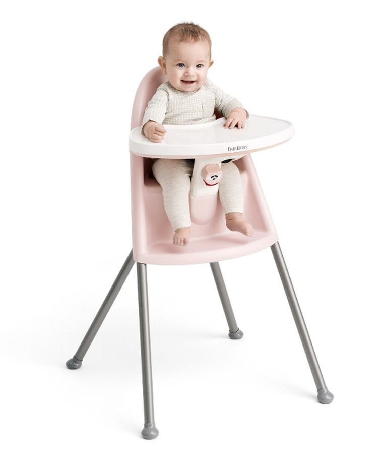BabyBjörn, High Chair, krzesełko do karmienia, różowe