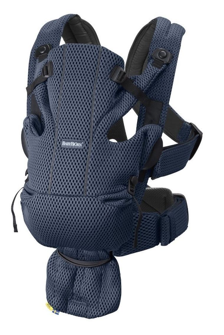 BabyBjörn, Move 3D Mesh, nosidełko, granatowe