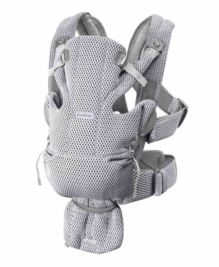 BabyBjörn, Move 3D Mesh, nosidełko, szare