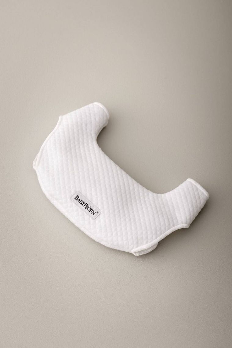 BabyBjörn, śliniaczek do nosidełka Harmony, biały