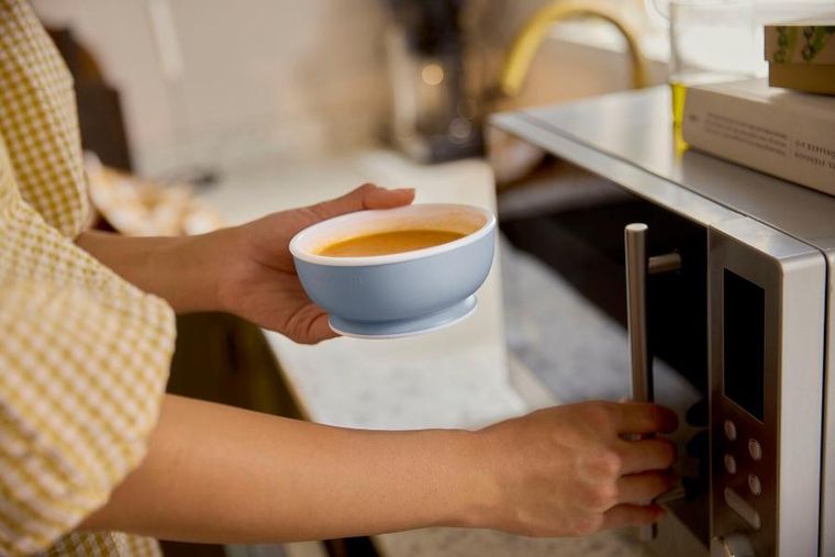 BabyBjörn, zestaw miseczek, Powder Blue, 2 szt.