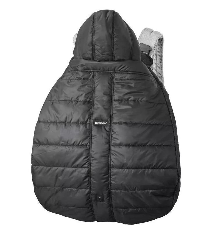 BabyBjörn, zimowy pokrowiec do nosidełka, black