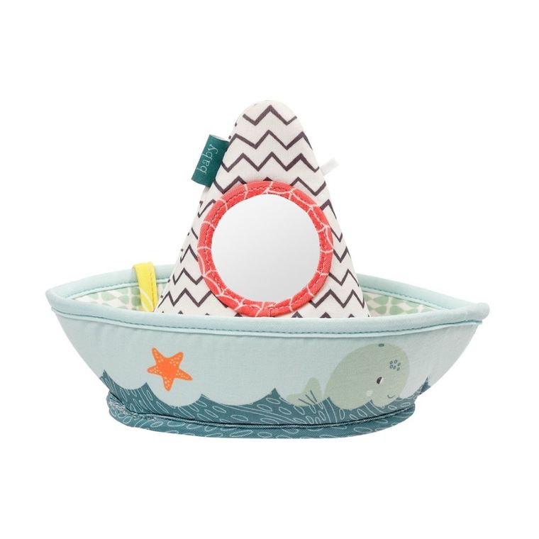 BabyFehn, Chlap i się baw, statek do kąpieli z pacynką na palec, zabawka do kąpieli