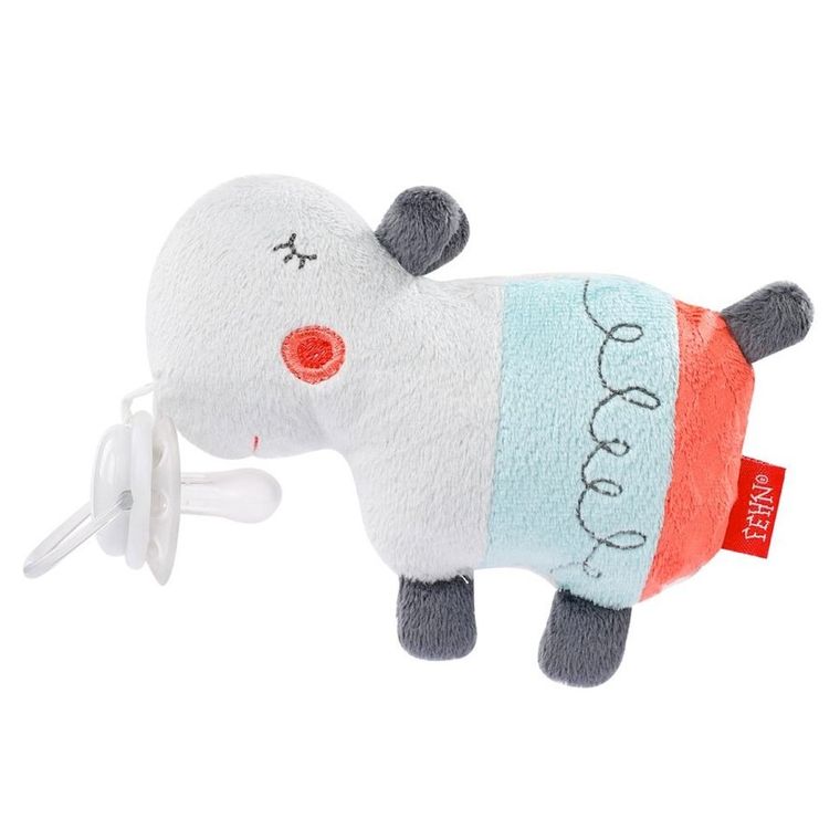 BabyFehn, Loopy & Lotta, maskotka, grzechotka, zawieszka do smoczka, Hipopotam Loopy