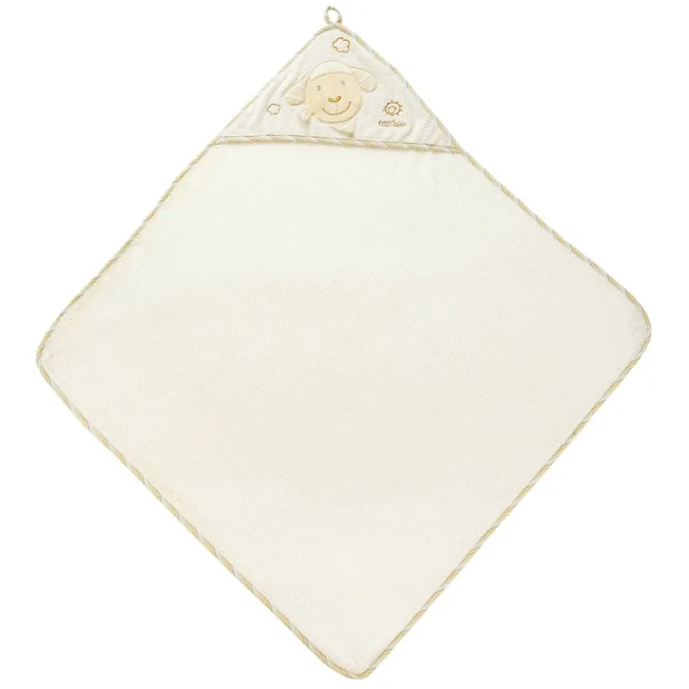 BabyFehn, Owieczka, Kochaj Mnie, ręcznik z kapturem, 80-80 cm