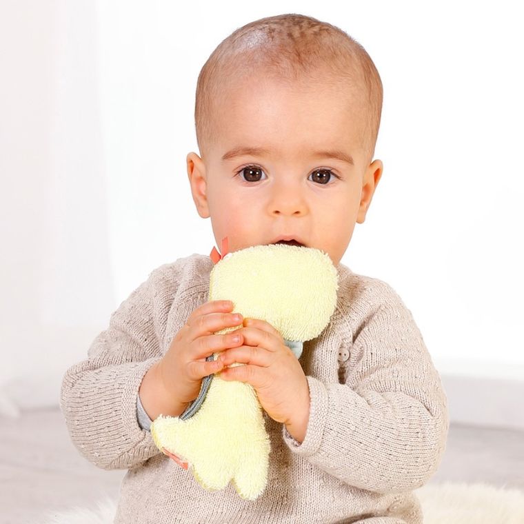 BabyFehn, Wesoły Dinozaur, zabawka do rączki
