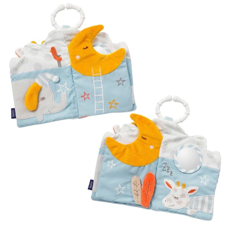 BabyFehn, Żyrafa, Dobranoc, książeczka edukacyjna, świecąca w ciemności