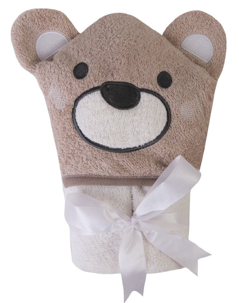 BabyMatex, Jimmy, kąpielowe okrycie niemowlęce, beżowe, 80-80 cm