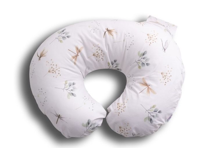 BabyMatex, MiniRelax, Ważki, poduszka do karmienia bawełniana, pozycjonująca, 150 cm