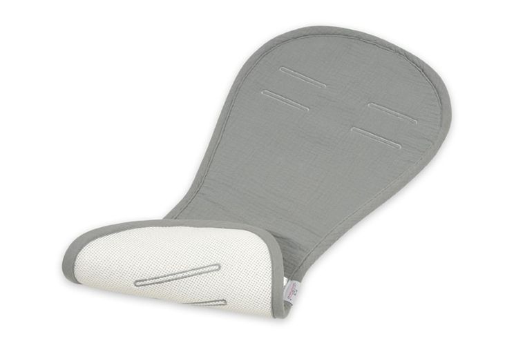 BabyMatex, Paddi, Muslin, nakładka do wózka, fotelika redukująca nacisk, grafitowa