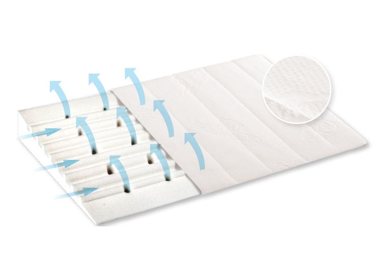 BabyMatex, poduszka niemowlęca, smart, biała, 60-36 cm