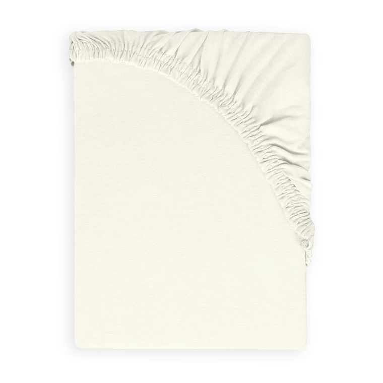 BabyMatex, prześcieradło nieprzemakalne, jersey, kremowe, 70-140 cm