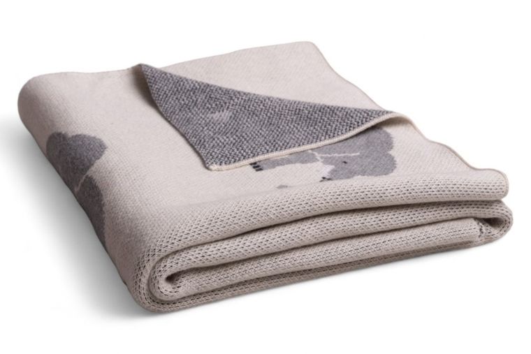 Babymatex, Słonie, kocyk bawełniany, 80-100 cm