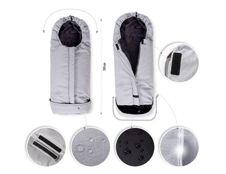 BabyMatex, śpiworek, Triton, beżowy