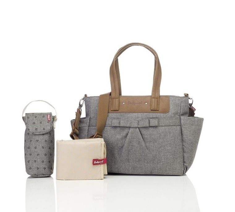 Babymel, Cara, torba dla mamy, Bloom Grey