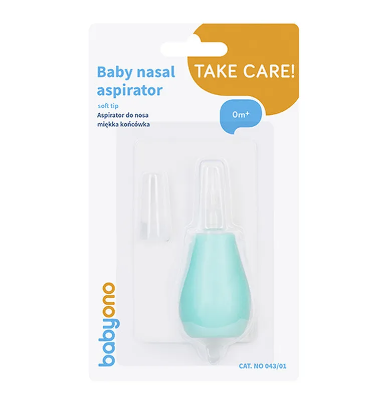 BabyOno, aspirator do nosa, mietowy