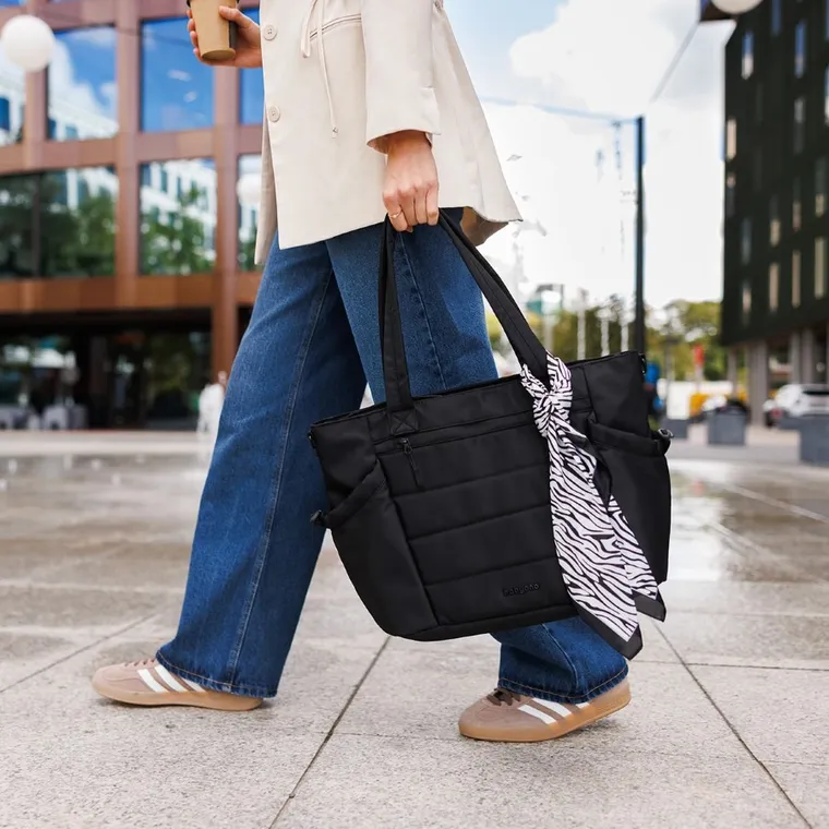 BabyOno, Cami, torba dla mamy i do wózka, czarna