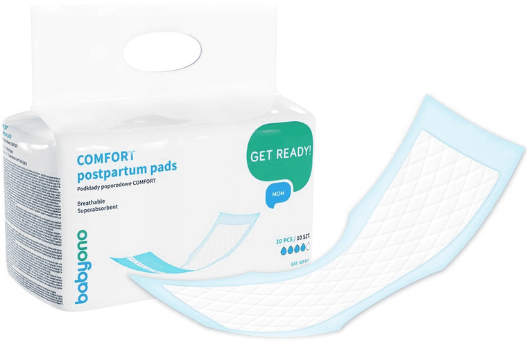 BabyOno, Comfort, podkłady poporodowe, 10 szt.