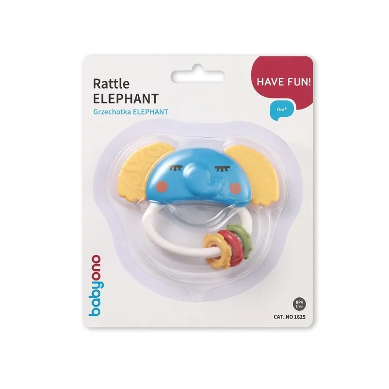 BabyOno, grzechotka, słoń