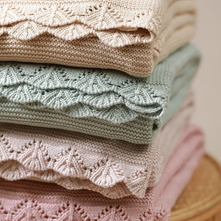 BabyOno, kocyk bambusowy, różowy, 75-100 cm