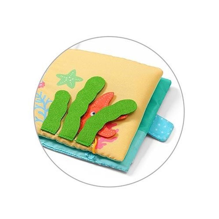 BabyOno, książeczka sensoryczna, Sea World