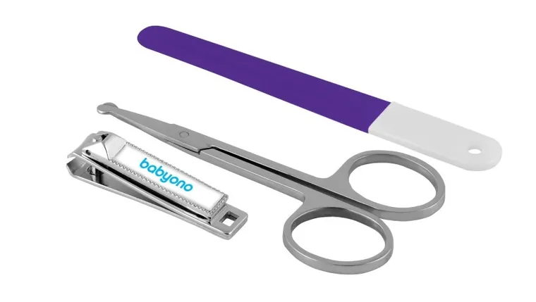BabyOno, pilnik, nożyczki, cążki, zestaw