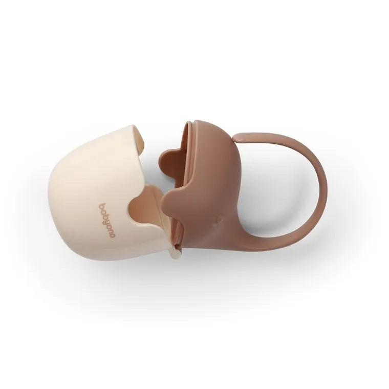 BabyOno, pojemnik na smoczek, słonik, beżowy