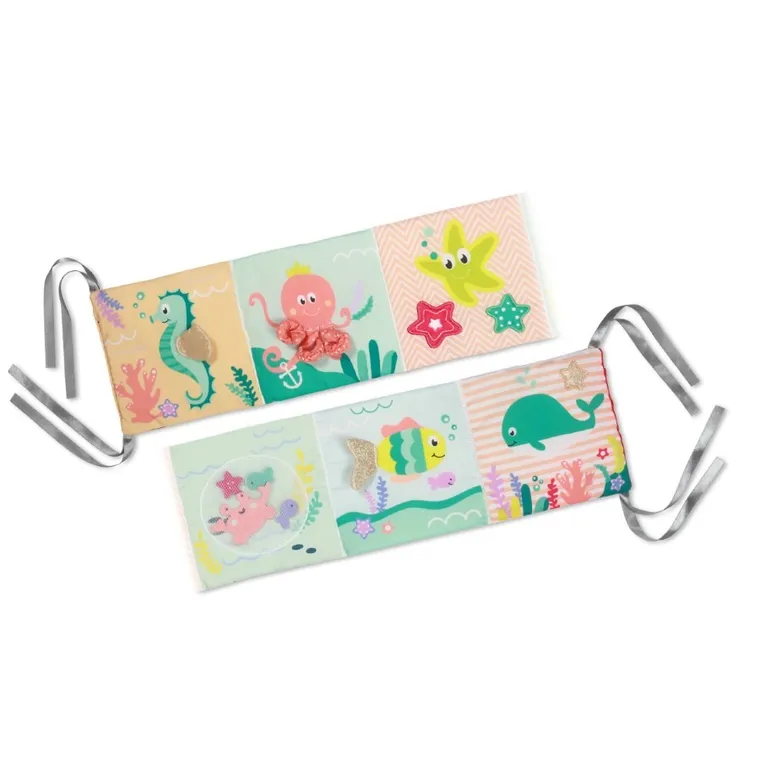 BabyOno, Sea World, dwustronna książeczka sensoryczna