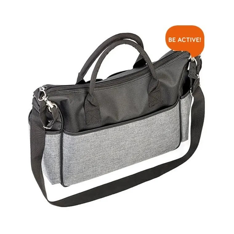 BabyOno, So City! Inteligentna torba dla mamy, czarna
