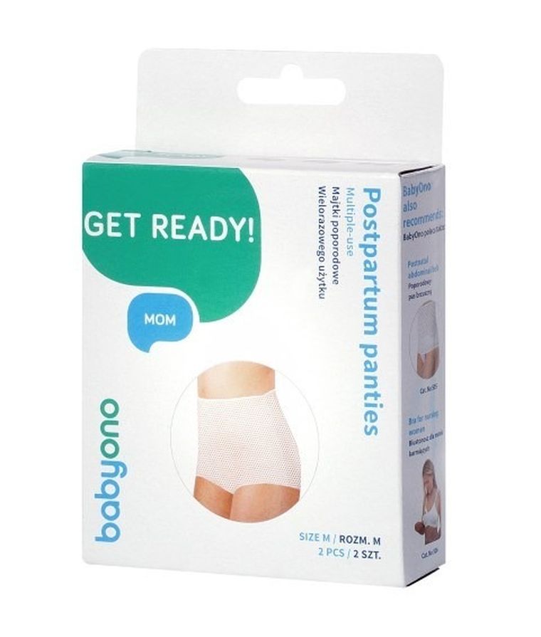 BabyOno, wielorazowe majtki siateczkowe, rozmiar M
