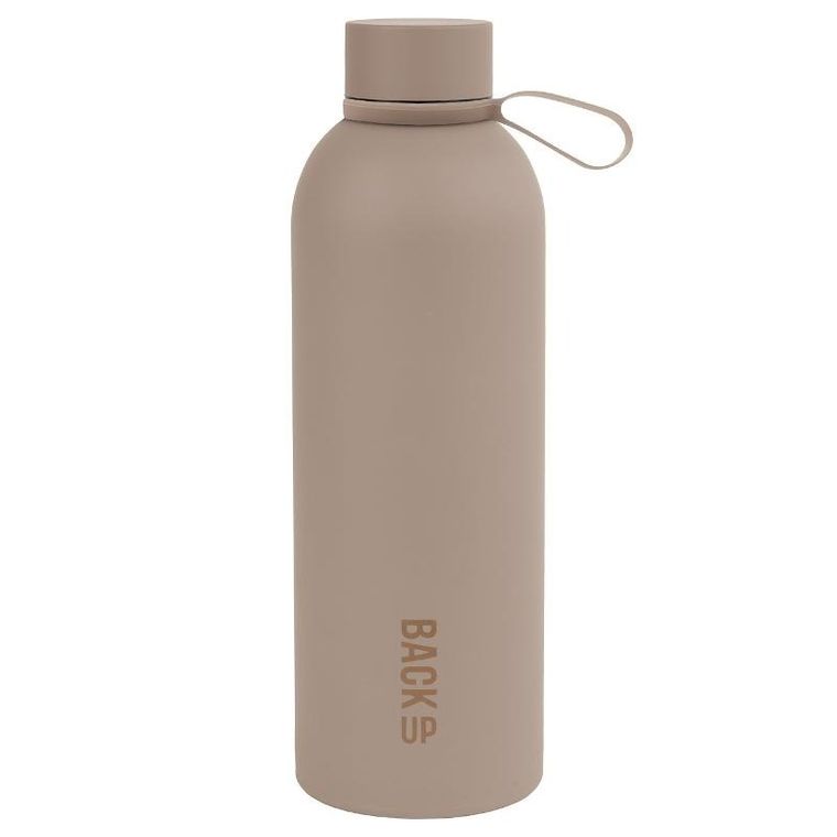 BackUp, butelka termiczna, beżowa, 500 ml