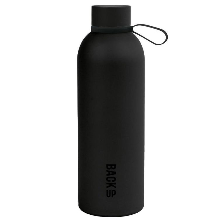 BackUp, butelka termiczna, czarna, 500 ml