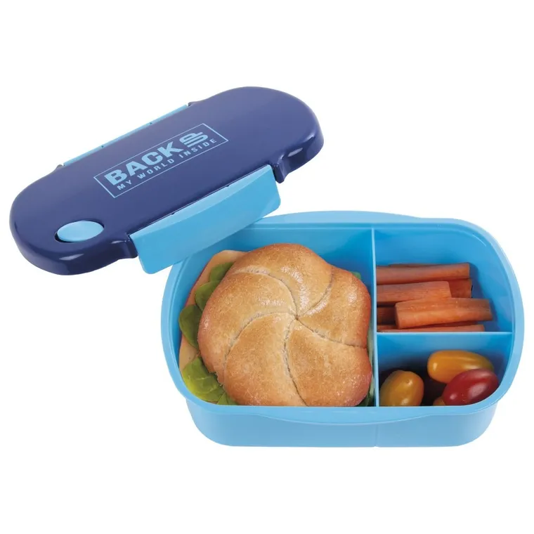 BackUp, lunchbox, niebieski