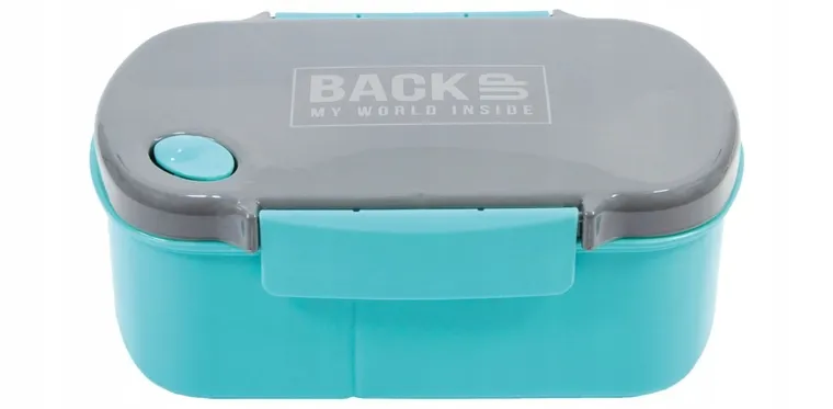 BackUp, lunchbox, turkusowy