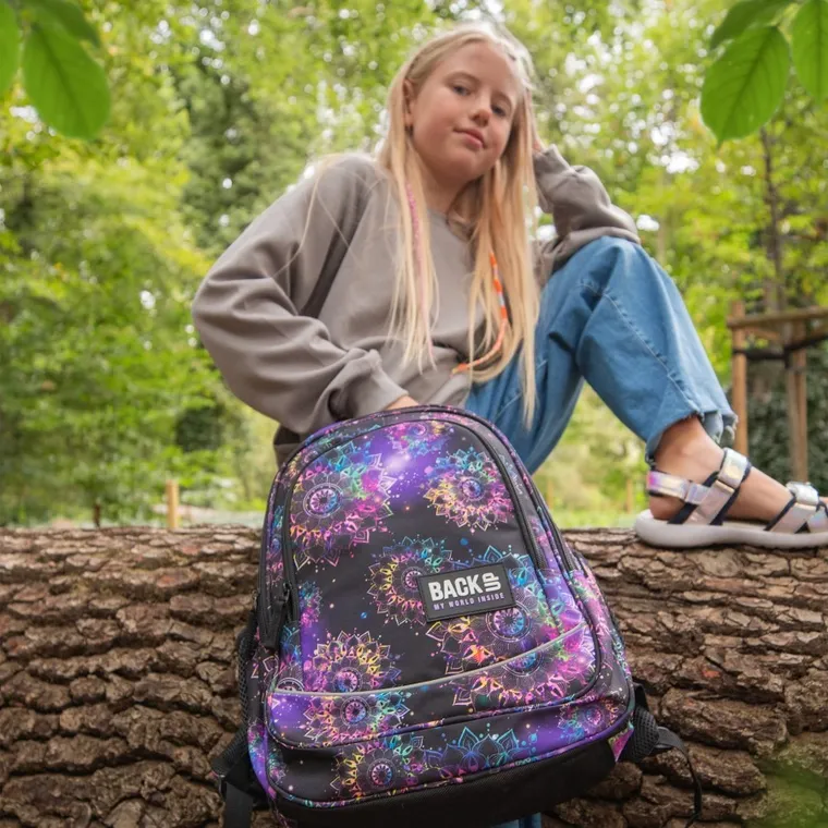 BackUp, plecak szkolny, 3-komorowy, Mandale