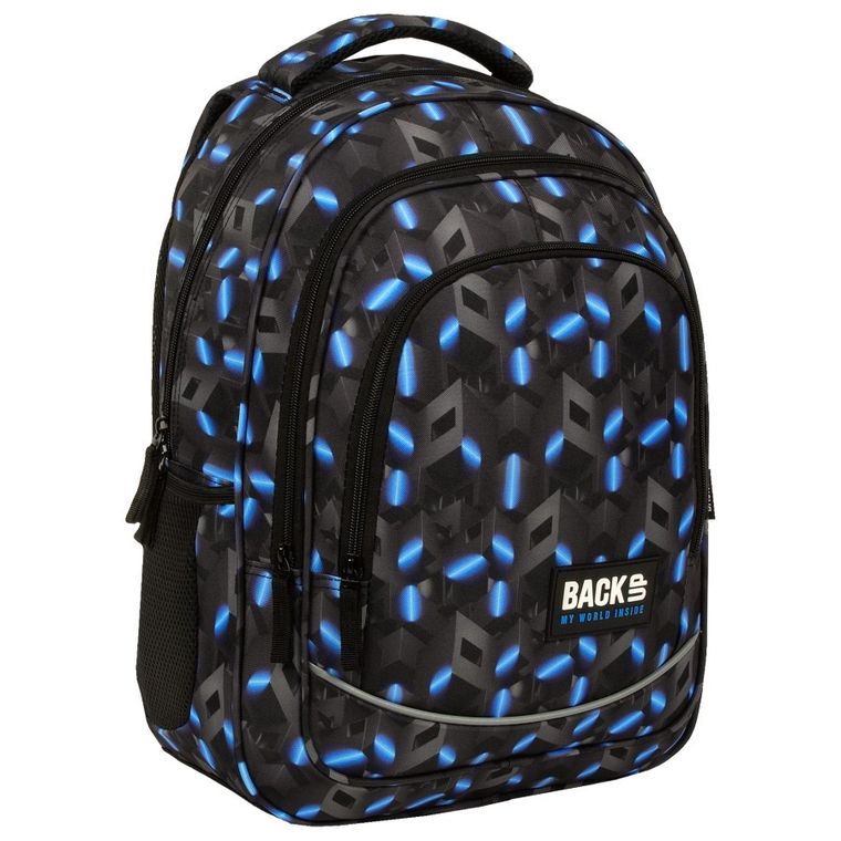 BackUp, plecak szkolny, 3-komorowy, Riddle