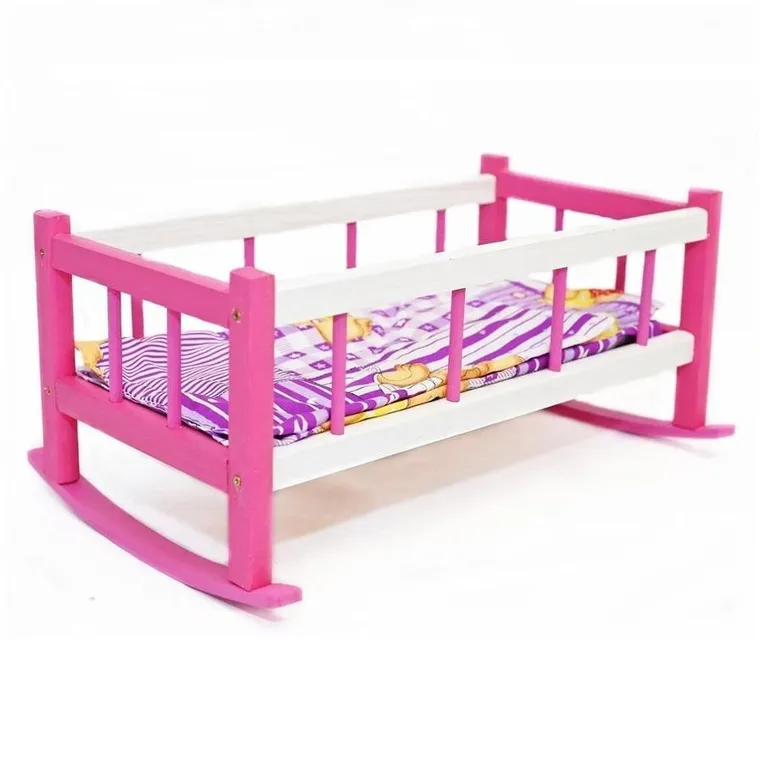 Bączek, kołyska dla lalek z pościelą, 1 szt.