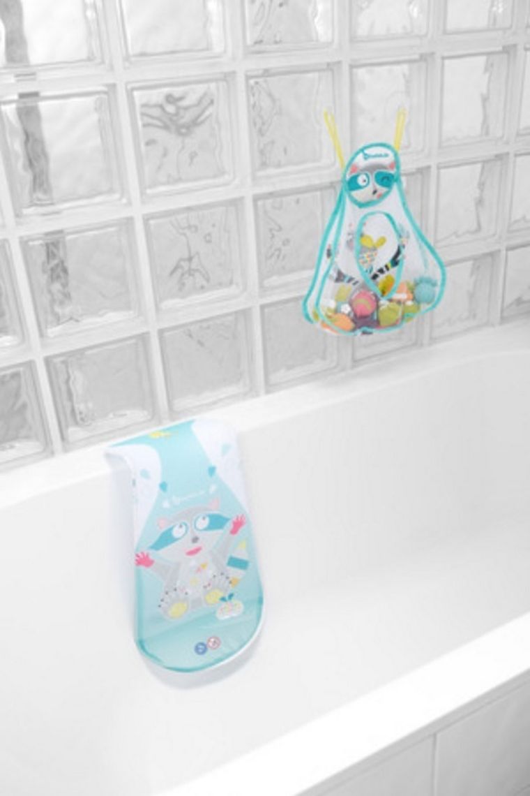 Badabulle, wkładka-leżaczek do wanienki Fun Hibou