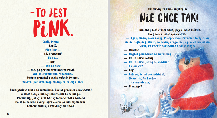 Bądź sobą, Pinku! Książka o asertywności