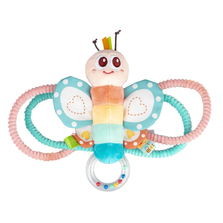 Balibazoo, Motyl Tymek z dzwoneczkiem, zabawka sensoryczna