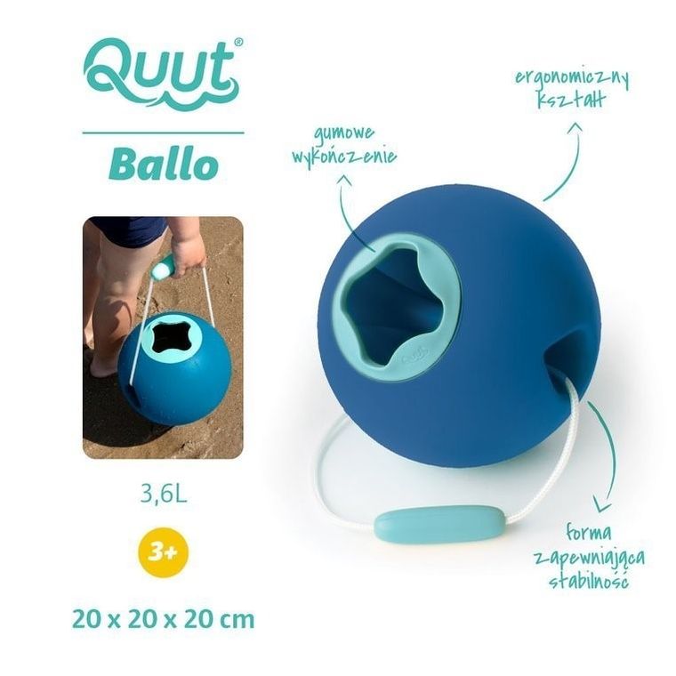 Ballo Quut, wiaderko wielofunkcyjne, Ocean